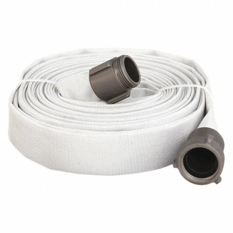 1.5-Inch X 100-Foot Double-Jacket Epdm Fire Hose – Heavy-Duty Discharge 1
