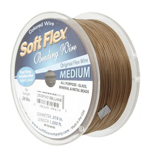 1000-Foot Bulk Spool Of .019" Diameter 49-Strand Soft Flex Wire 1