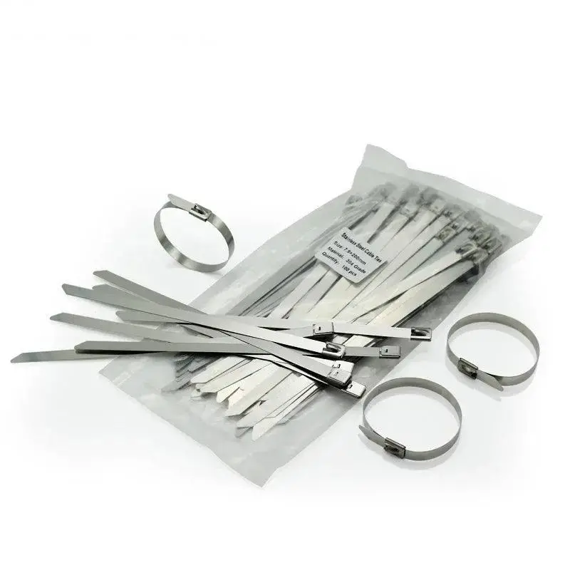 1000-Pack Wrap-Style 304 Stainless Cable Ties – 7.9Mm × 1000Mm (39 Inches) 1