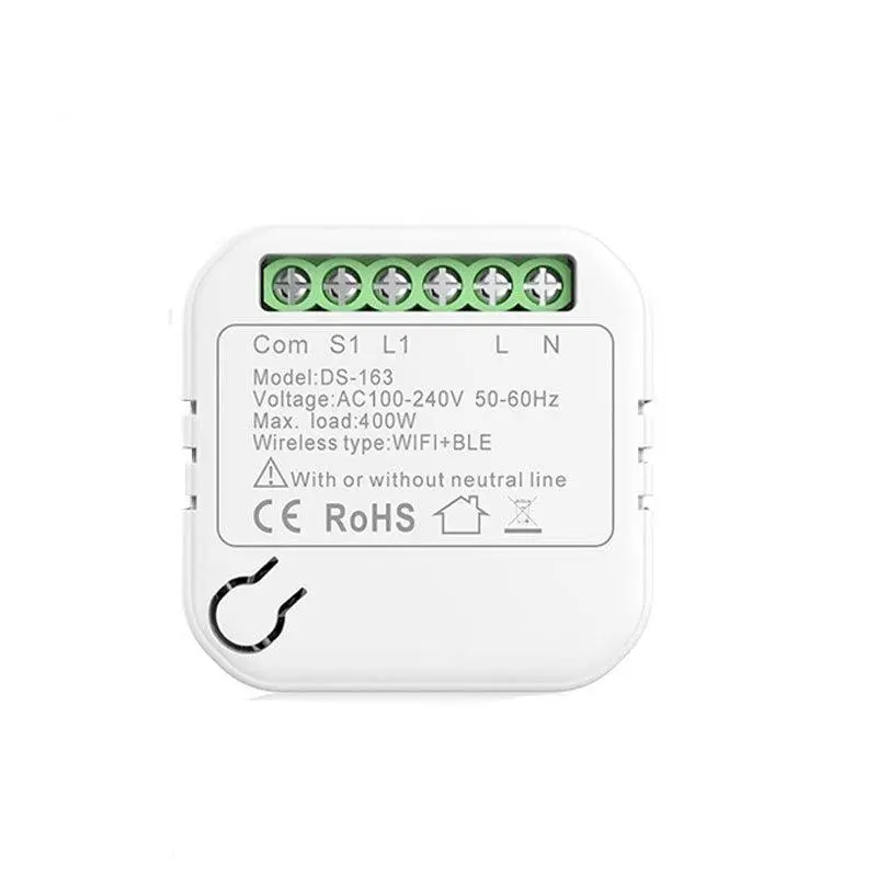 10A Wifi Led Light Switch – Tuya Smart Life Relay Breaker With Remote Control Capability 1