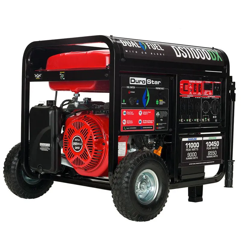 11,000W Dual Fuel Portable Generator With Co Detection System 1