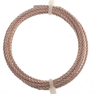 12-Gauge Artistic Braided Wire – 5-Foot Round Non-Tarnish Spool 2