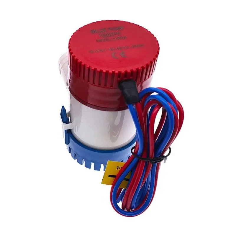 12V/24V High-Flow Bilge Pump – 750 Gph Submersible Water Removal Pump For Boats And Rvs 1
