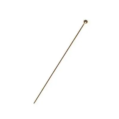 14K Gold Filled Ball-Tip Headpin – 24-Gauge 1