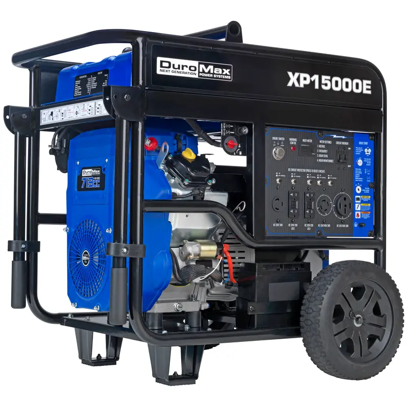 15,000-Watt Portable Gas-Powered Generator – Heavy-Duty Backup Power 1
