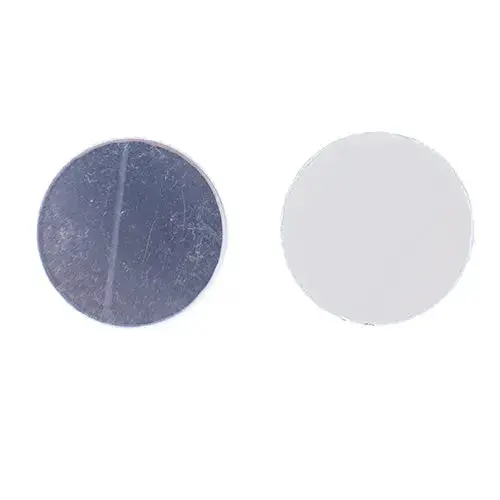 15Mm Round Mirror Acrylic Charm – Lightweight Shiny Craft Element 1