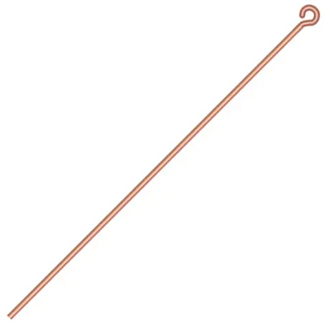 2-Inch Lead-Free Nickel-Free Eye Pins (22 Gauge, 0.025 Inch) 6