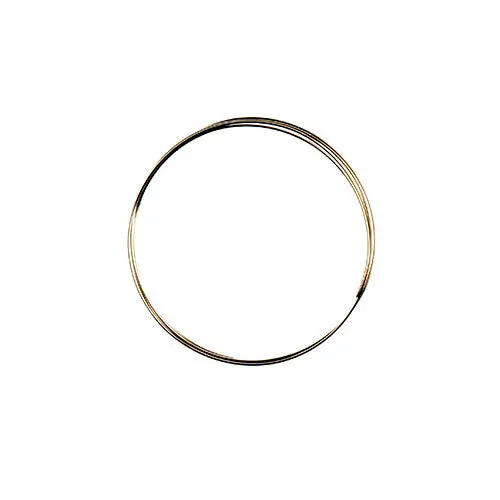 24-Inch Silver-Plated Memory Wire Bracelet Coil 1