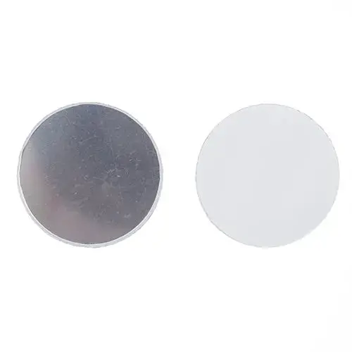 25Mm Round Mirror Acrylic Sheet – 1Mm Thick Reflective Craft Material 1