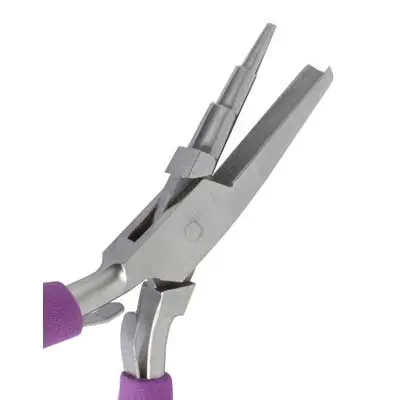 3-Step Chain-Nose Pliers With V-Jaw Design For Multi-Size Loops 1