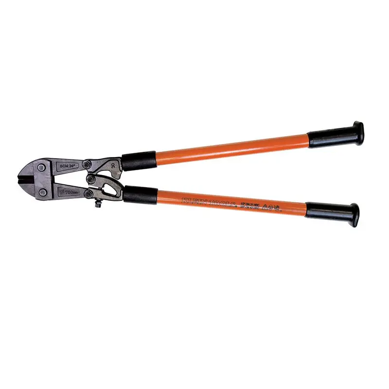 30-Inch Fiberglass-Handle Bolt Cutter — Non-Conductive, High-Strength 1