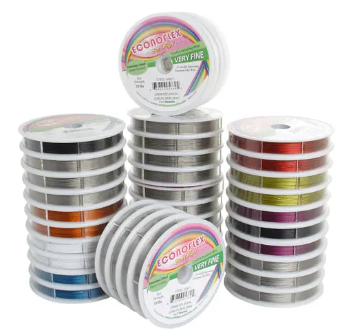 38-Piece Econoflex Wire Variety Pack — 7-Strand, 30-Foot Rolls Each 1