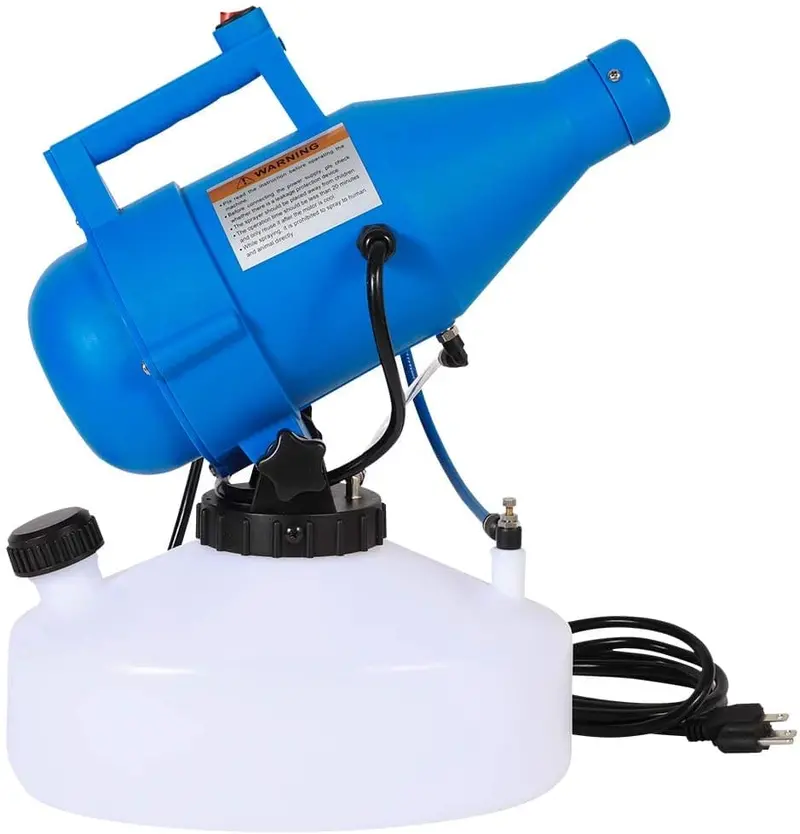 4.5L Portable Ulv Cold Fogger – Electric Disinfectant Sprayer With 30Ft Range, Ideal For Homes, Schools, Hotels & Outdoor Spaces 1