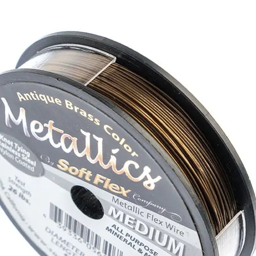 49-Strand Soft Flex Beading Wire – 0.019 Inch Diameter, Flexible & Durable 1