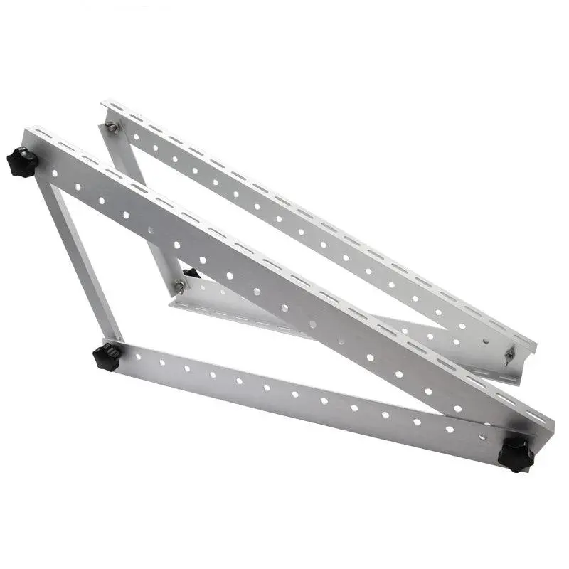 50-Pack Aluminum Oblique & Back Beam Mounting Kit – 550Mm Triangular Bracket Set For 100W–300W Van Roofs 1