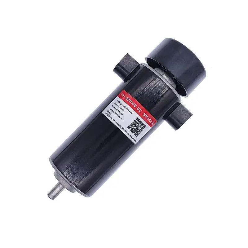 500W Variable-Voltage Cnc Spindle – 12–48V Dc Air-Cooled Motor For Precision Engraving Machines 1