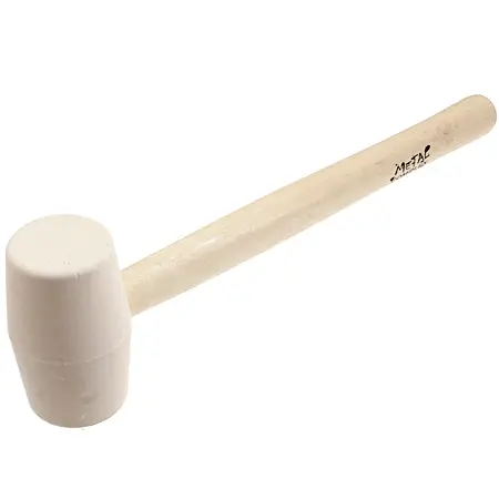 6 Oz Rubber Mallet For Non-Marring Striking Tasks 1
