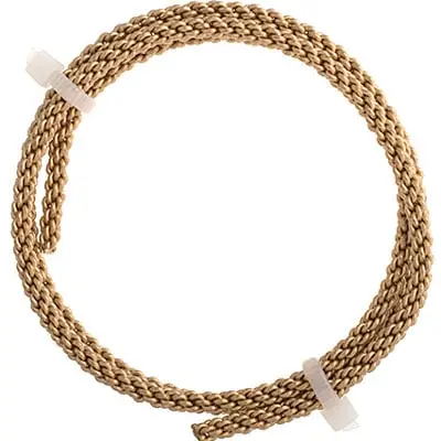 8-Gauge Artistic Braided Wire – 1.5-Foot Round Non-Tarnish Spool 1
