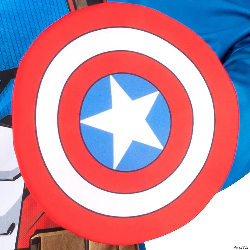 8-Inch Fabric Captain America Shield For Young Superheroes 1