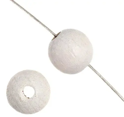 8Mm Round Wooden Beads – Value Pack Of 1000 Craft Beads 1