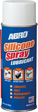 Abro Sl-900 Silicone Lubricant Spray – Water-Repellent, Non-Staining Lubrication For Plastics And Rubber 1