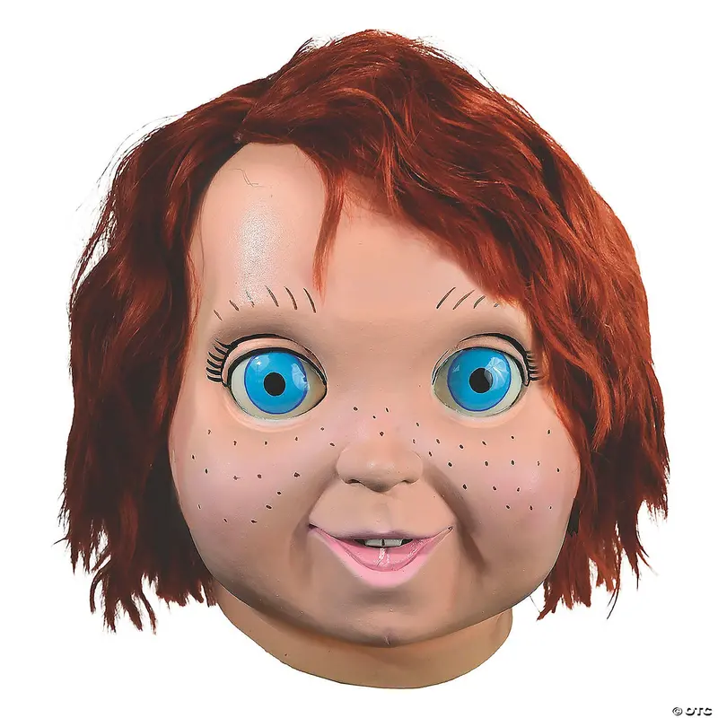 Adult Chucky Mask And Costume Accessory Set 1