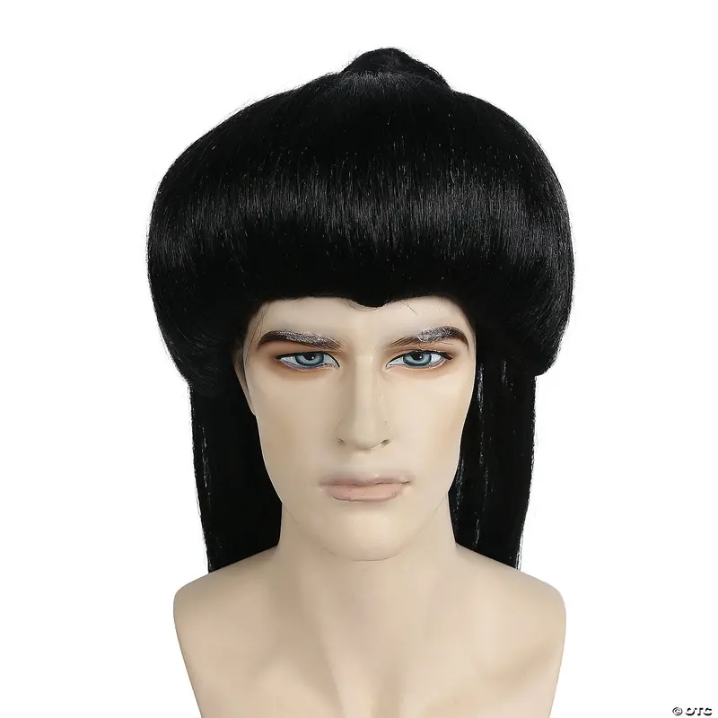 Adult Samurai Wig With Traditional Japanese Detailing 1