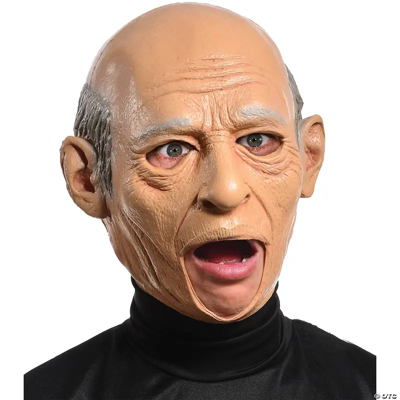 Aged Grandfather Character Mask For Themed Events 1