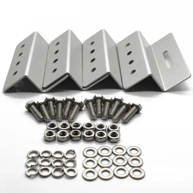 Aluminum Z-Type Solar Mounting Bracket – Roof-Mount Kit For Caravans & Rvs 1
