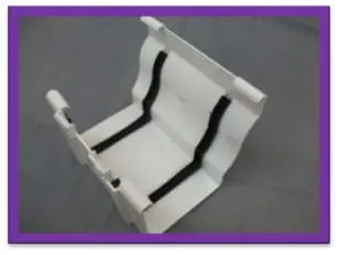 Amanco Gutter Slip Joiner – Seamless Connection Fitting For Aluminum Or Vinyl Gutter Systems (352516) 1