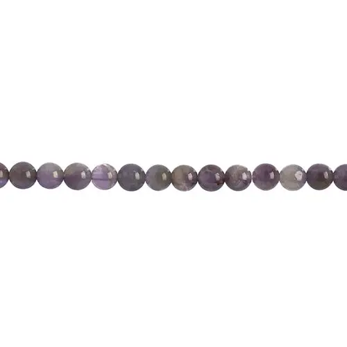 Amethyst Round Beads – Natural Purple Quartz Gemstone Beads By Earth'S Jewels 1