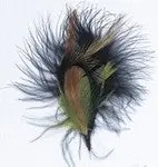 Assorted Feather Hat Trims – 10 Cm, Black/Brown/Natural Color Mix 1