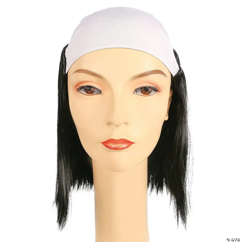 Bald Cap–Style Straight Clown Wig 1
