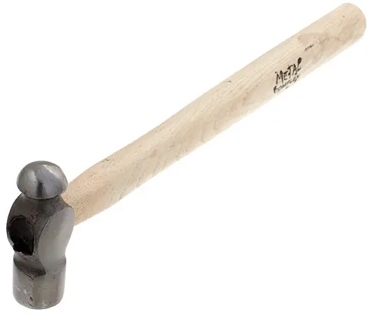 Ball-Peen Hammer – 4 Oz Steel Head With 10-Inch Wooden Handle 1