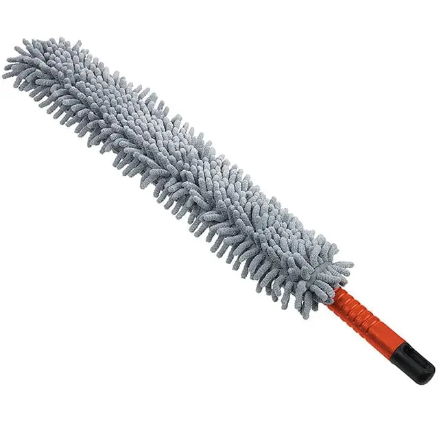 Bd Microfiber Duster With Flexible Head – 23-Inch Reach For Hard-To-Access Areas 1