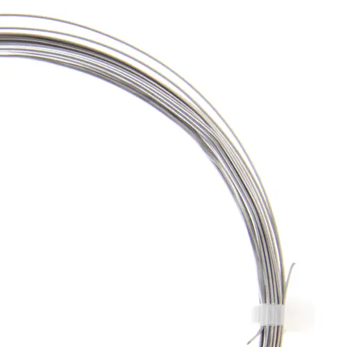 Beadalon 316L Stainless Steel Half-Round Wire, 20 Gauge, 9 Meters (29.5 Feet) 1