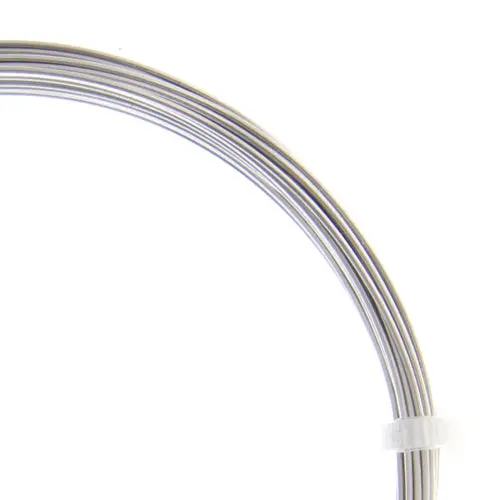 Beadalon 316L Stainless Steel Round Wire, 22 Gauge, 10 Meters (32.8 Feet) 1
