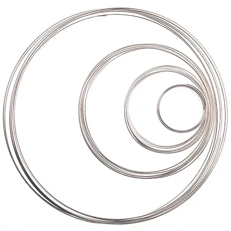 Beadalon Assorted Memory Wire Craft Kit – 0.50 Oz, Multiple Sizes, Silver 1