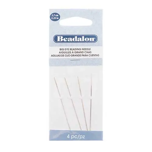 Beadalon Big Eye Needle – Flexible Threader (4-Pack) 1