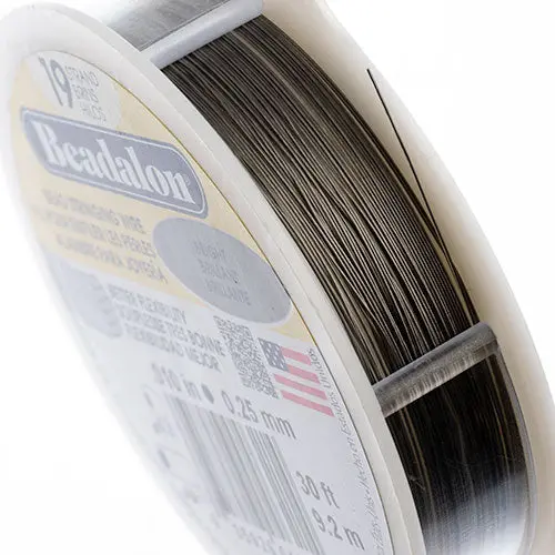 Beadalon Bright 19-Strand Beading Wire – 30 Ft 1