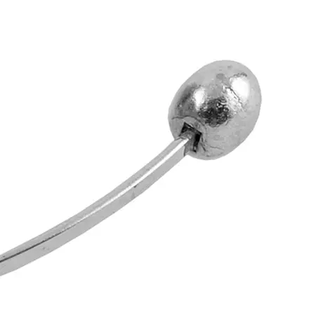 Beadalon Flat Memory Wire End Caps — 5×4Mm Silver-Plated 1