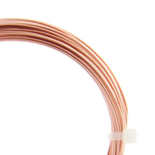 Beadalon German-Style Copper Round Wire, 22 Gauge, 10 Meters (32.8 Feet) 1