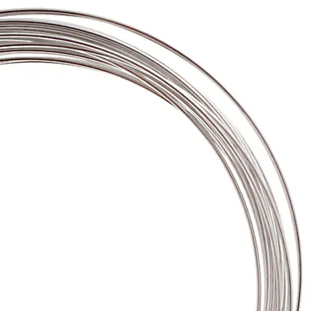 Beadalon German-Style Half-Round Wire — 21-Gauge, Silver-Filled, Half-Hard 1