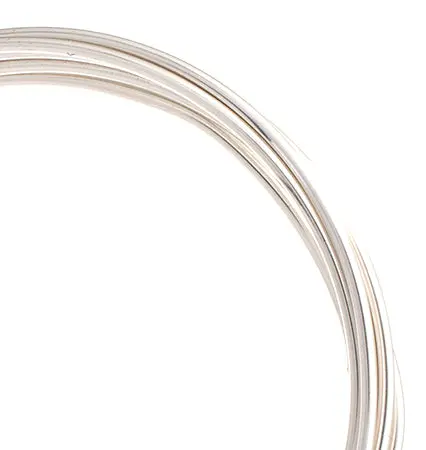 Beadalon German-Style Plated Round Wire, 14 Gauge, 1.3 Meters (4.3 Feet) 1