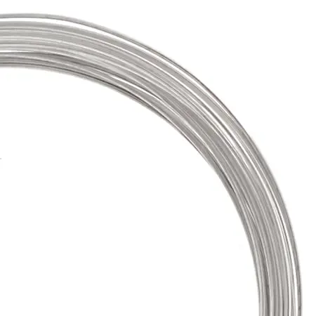 Beadalon German-Style Round Wire — Silver-Filled, Half-Hard Finish 1