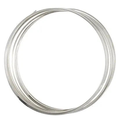 Beadalon German-Style Silver Square Wire, 24 Gauge, 4 Meters (13.1 Feet) 1