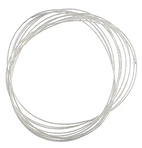 Beadalon Oval Memory Wire Bracelet – 0.35 Oz, Large, Silver-Plated 1