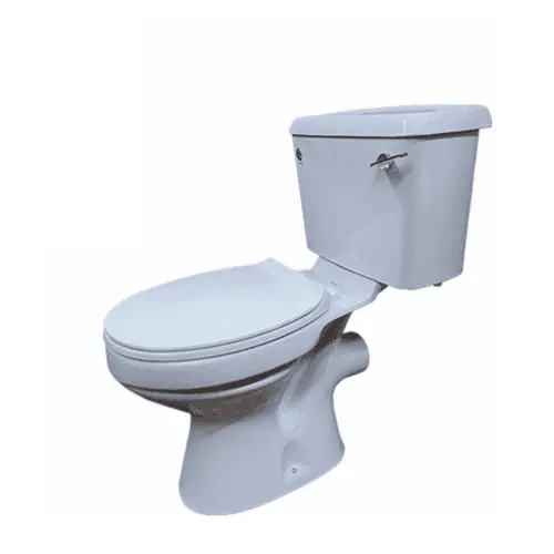 Berkley Chia036 Closed-Coupled Toilet Suite – Modern All-In-One White Toilet Set For Compact Bathrooms 1