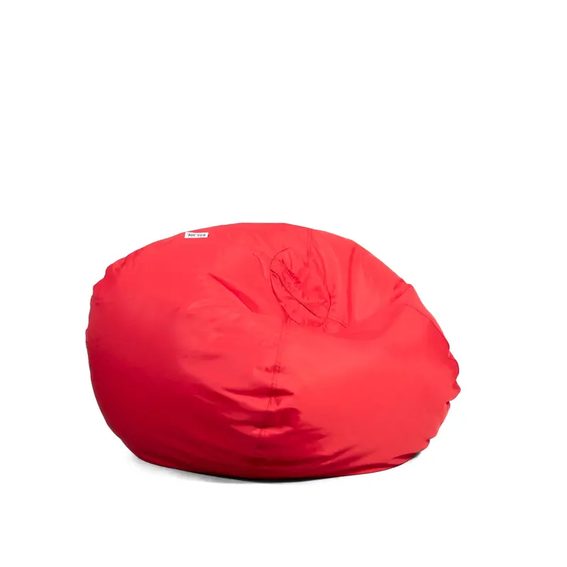 Big Joe Classic Red Bean Bag Chair – 2-Foot Round, Smartmax Fabric, Polyester-Nylon Blend 1