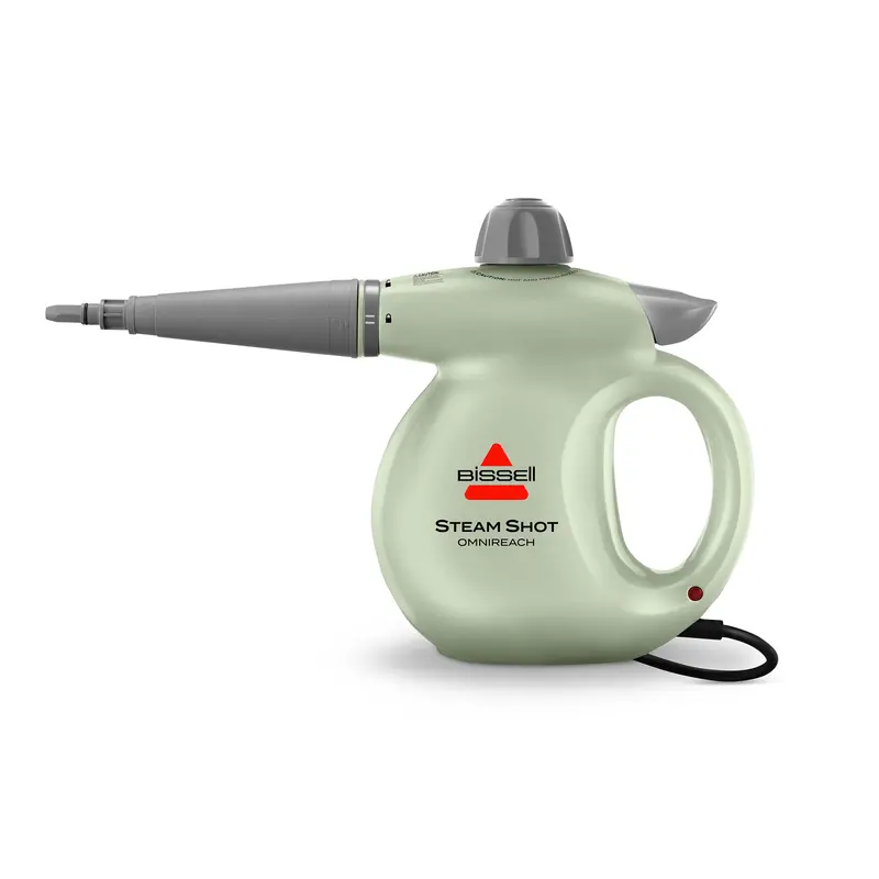 Bissell Steam Shot Omnireach Portable Steamer – Lightweight, Targeted Cleaning For Tile, Grout, Windows & Fabrics 1